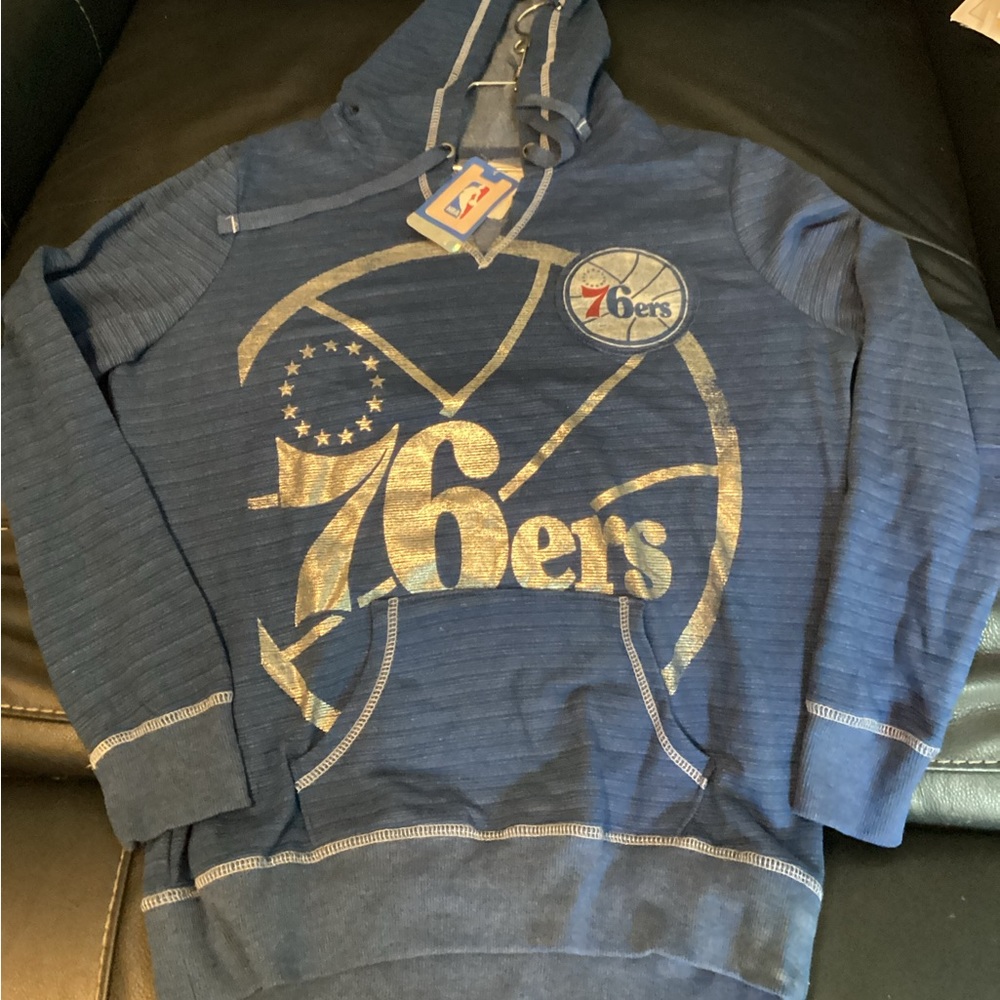 NWT 76ers Hoodie